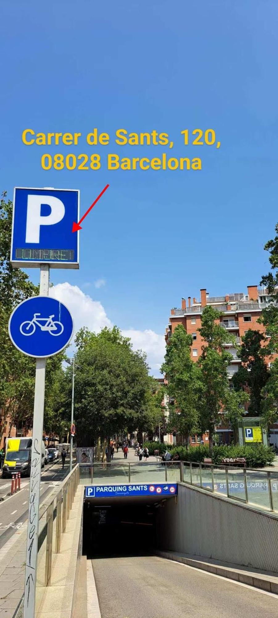 Apartamento Sants Barcellona Esterno foto